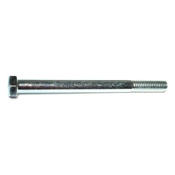 Midwest Fastener Grade 5, 1/2"-13 Hex Head Cap Screw, Zinc Plated Steel, 6 in L, 25 PK 00349 - main